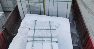 青岛芝麻白300*600成品+板底