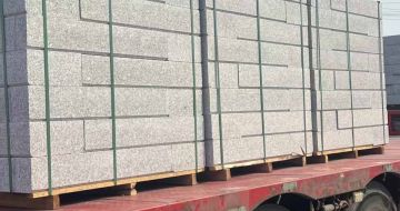 青岛 芙蓉白路沿石装车