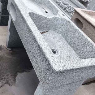 青岛 花岗岩石材洗手池，洗衣池