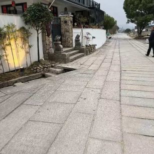 青岛仿古石铺装效果