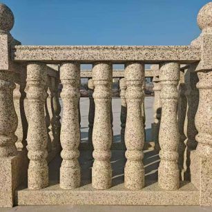 青岛 黄金麻栏杆（扶手，花瓶柱，将军柱）