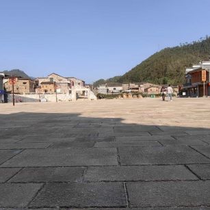 青岛仿古石铺装效果