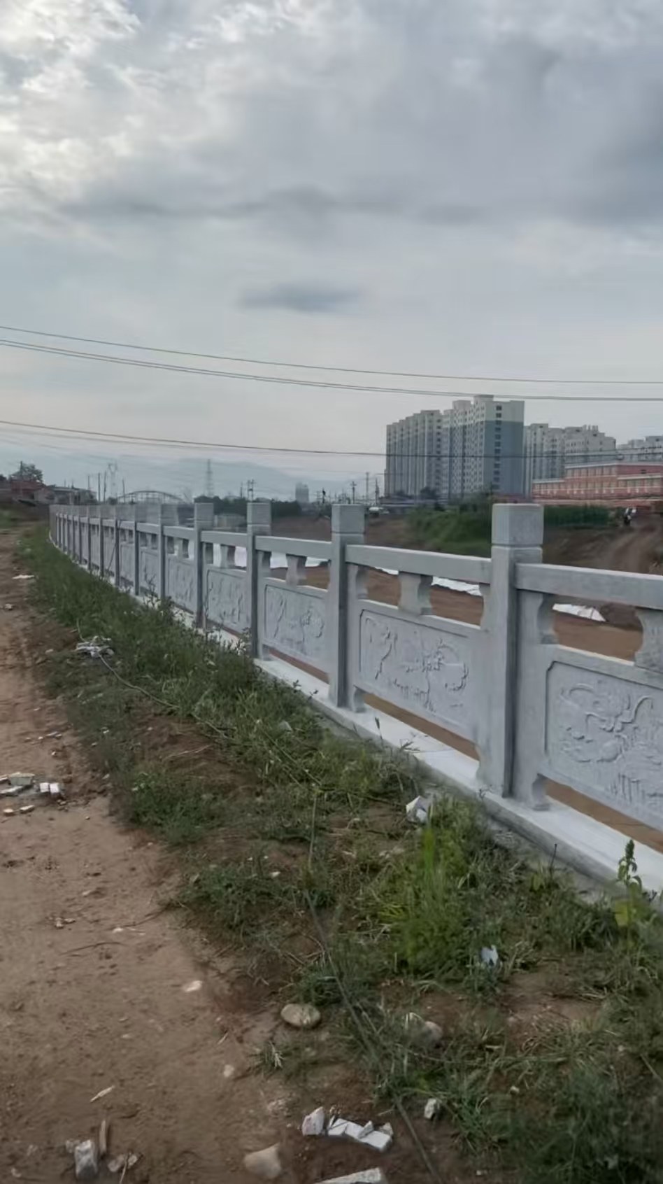 青岛 石材河道栏杆