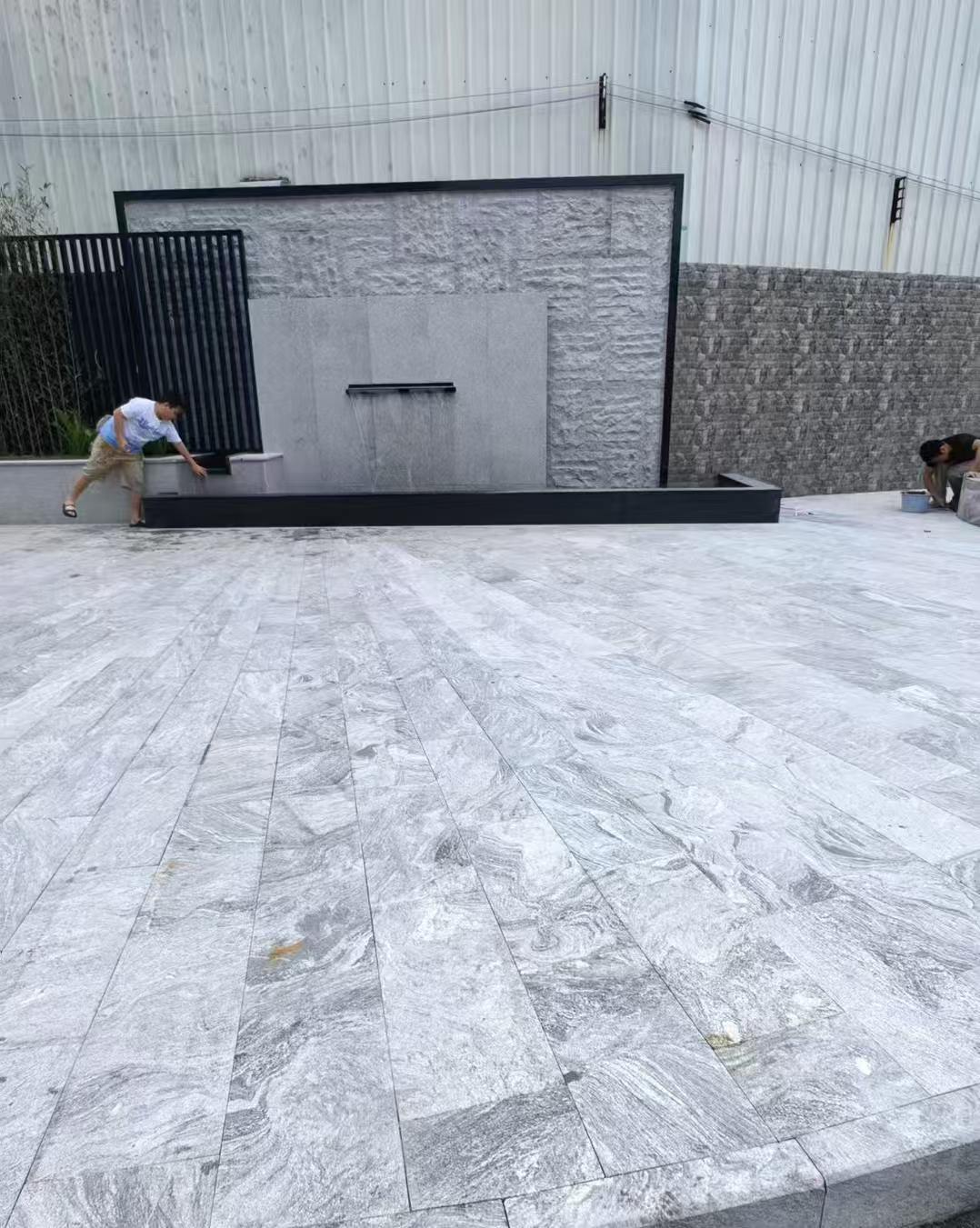 青岛 浪淘沙铺装效果