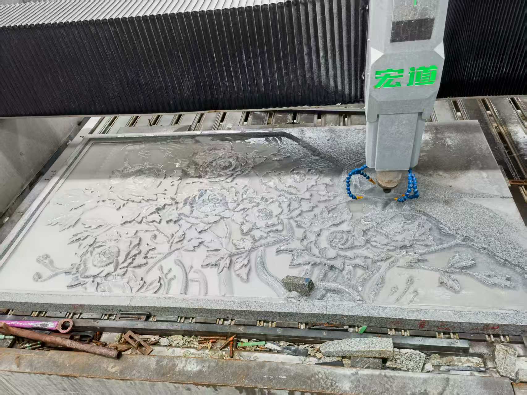 青岛 别墅墙面石材雕刻