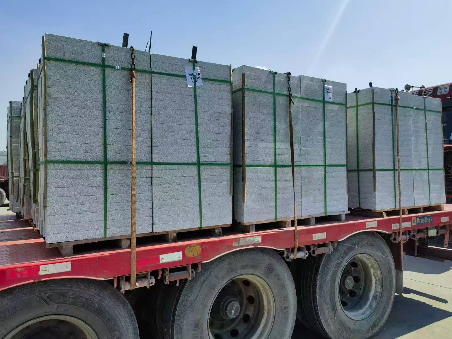 青岛 芝麻白花岗岩地铺石